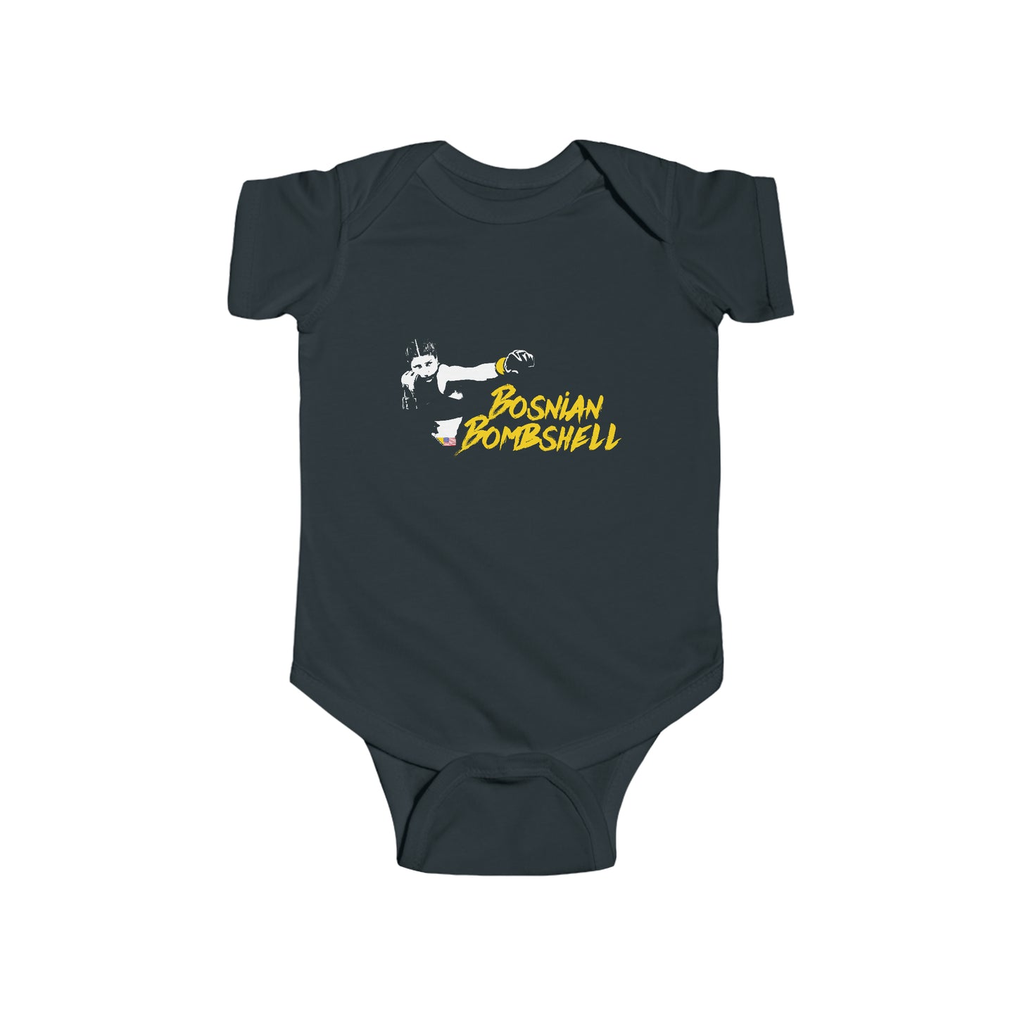 Bosnian Bombshell Infant Fine Jersey Bodysuit