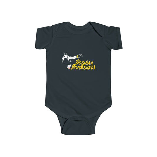 Bosnian Bombshell Infant Fine Jersey Bodysuit