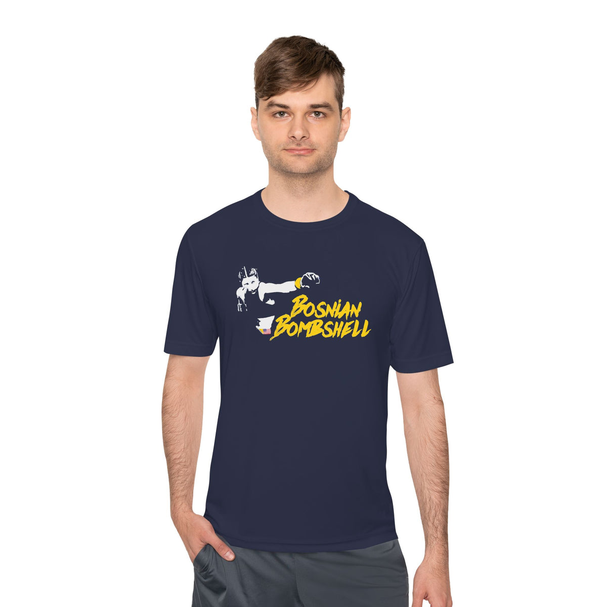 Unisex Moisture Wicking Tee (lightweight, moisture-wicking and breathable)