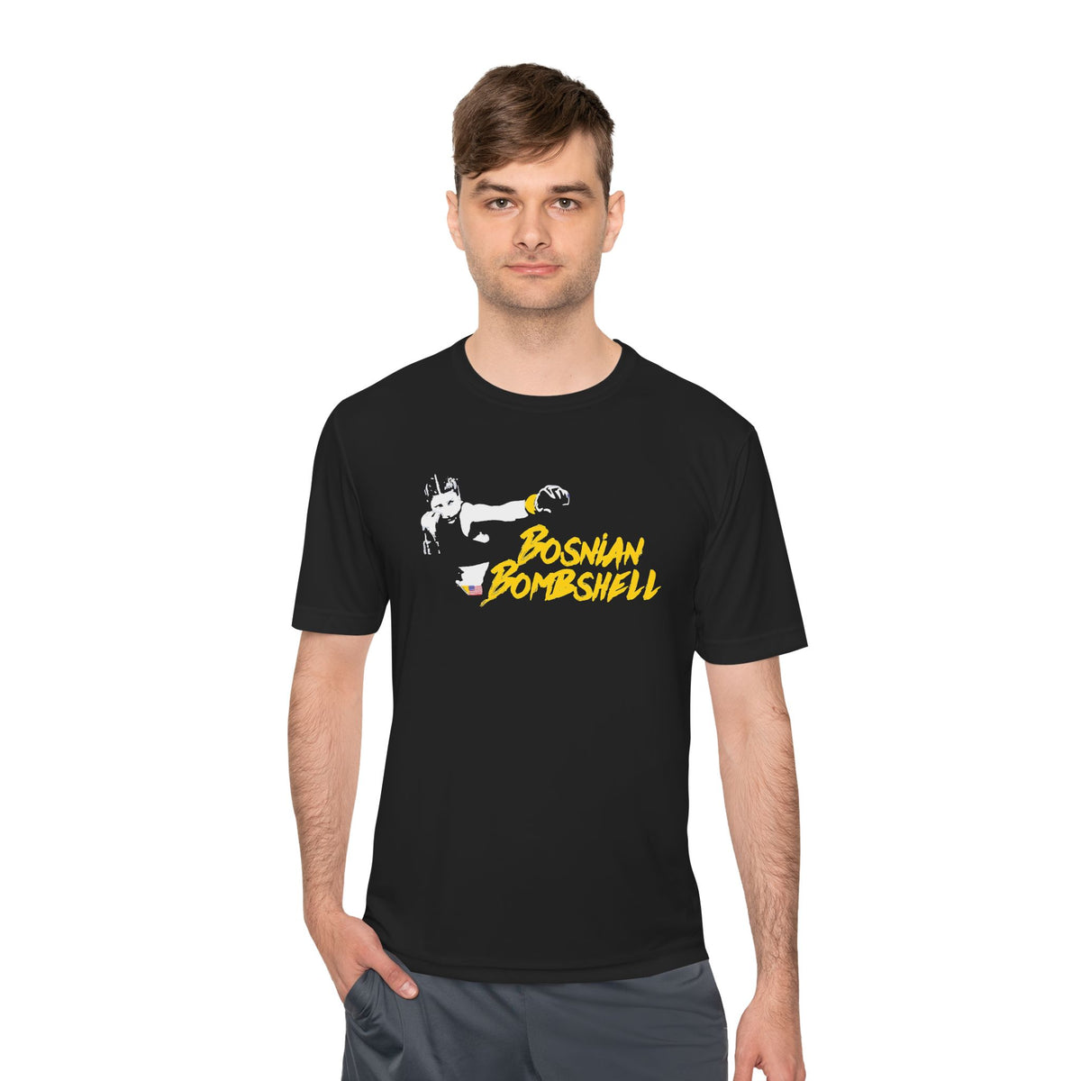 Unisex Moisture Wicking Tee (lightweight, moisture-wicking and breathable)